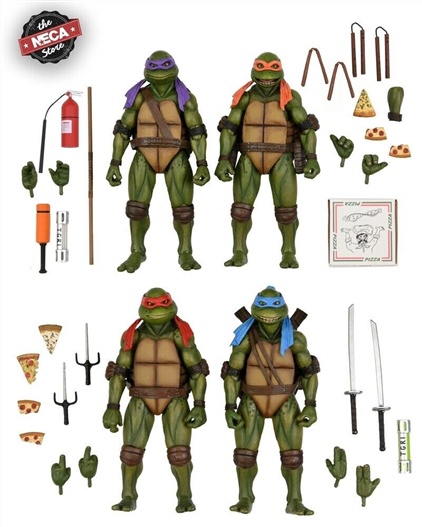 Mua bán NECA TEENAGE MUTANT NINJA TURTLES MOVIE SET